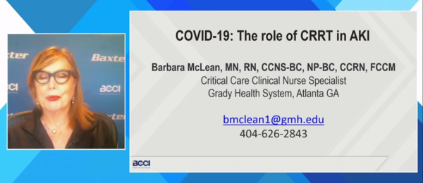 BCCI Virtual Summit: COVID and the Role of CRRT in AKI Thumbnail
